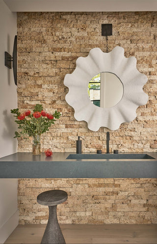 Scallop Mirror
