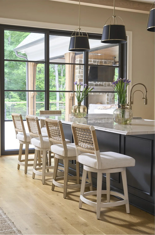 Shoreline Swivel Counter Stool
