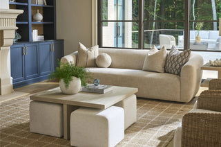 Dockside Cocktail Table With Ottomans
