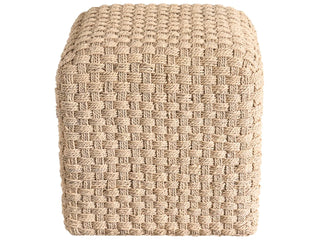 Woven Pouf
