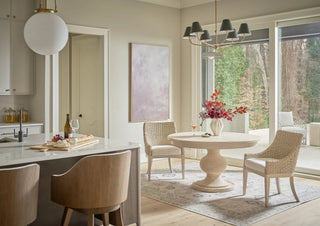 Willow Wrapped Dining Table
