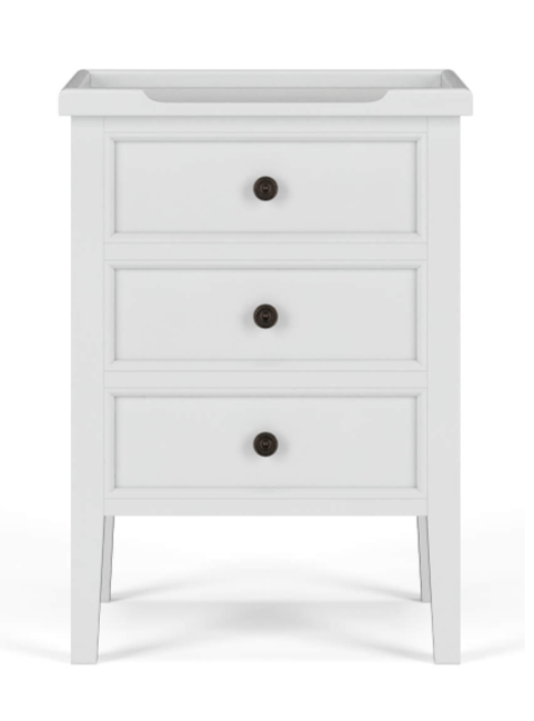 Eton 3 Drawer End Table