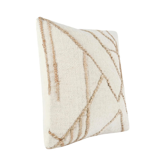 Sintra Ivory/Natural 22" x 22" PIllow