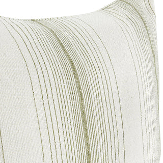 Theta   Wheat Green Pillow
