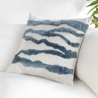 Passage Capri Blue 22" x 22" Pillow
