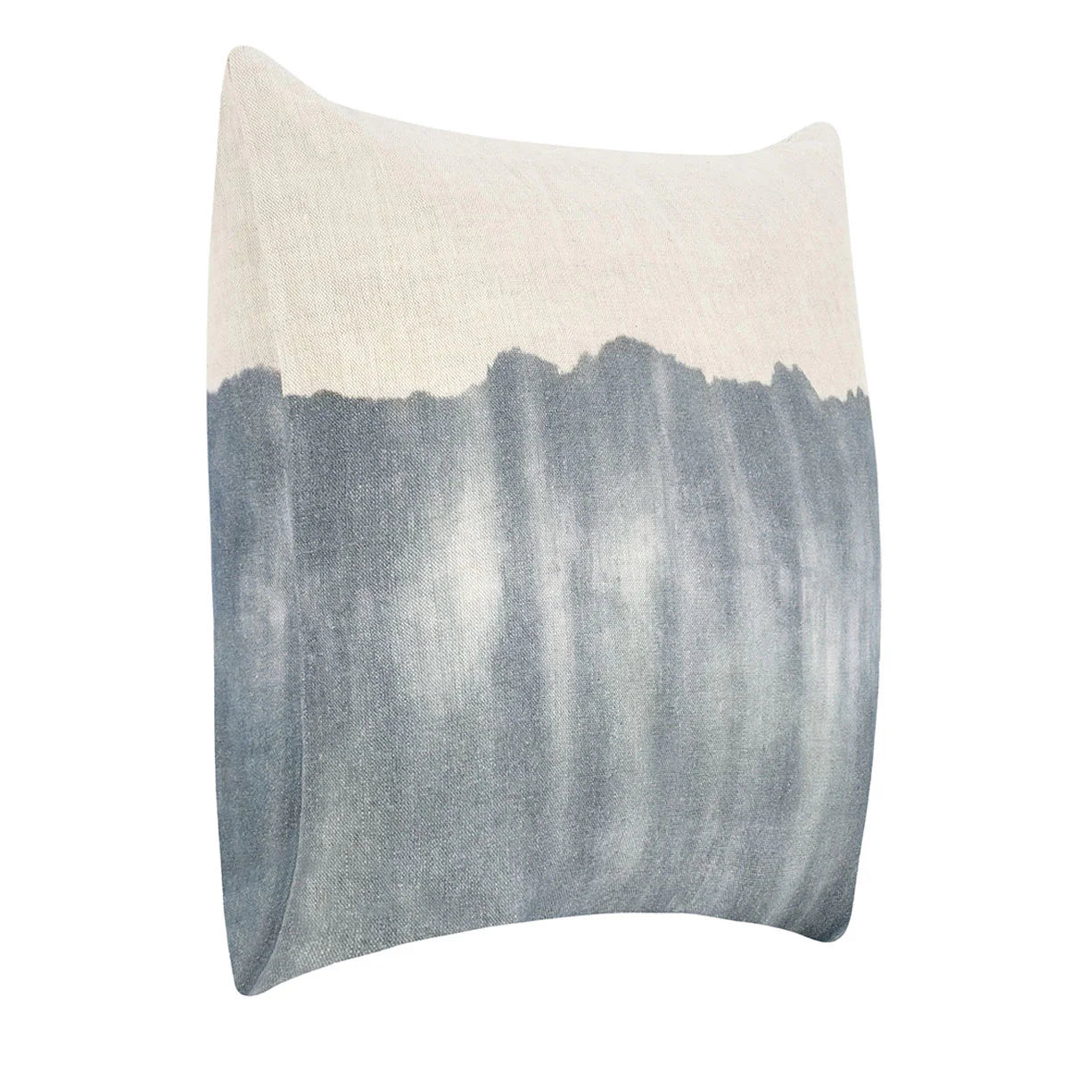 Cora Natural Denim Blue 20" x 20" Pillow