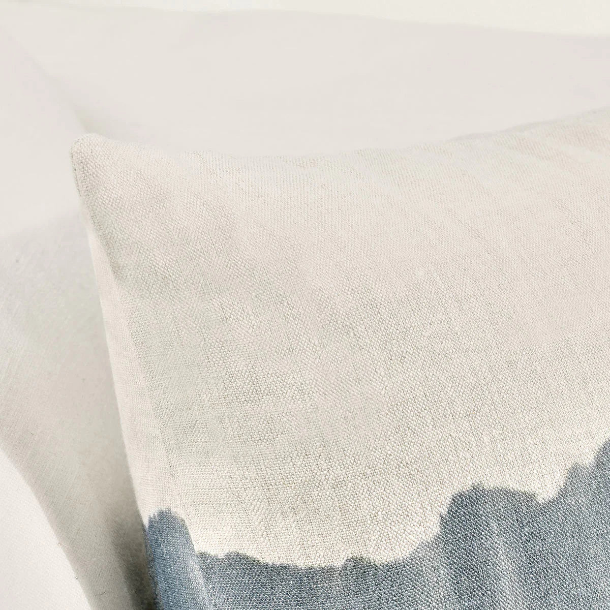 Cora Natural Denim Blue 20" x 20" Pillow