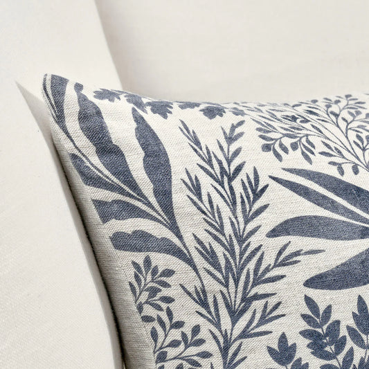 Mulberry 22" x 22" - Denim Pillow
