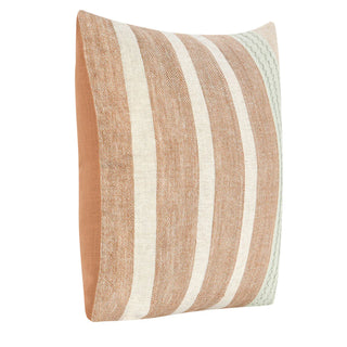 Sherry 22" x 22"   Hazel/ Natural Pillow
