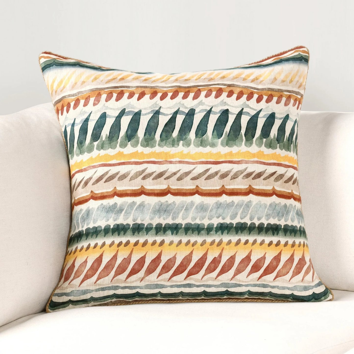 Cetara 22" x 22" - Blue Multi Pillow