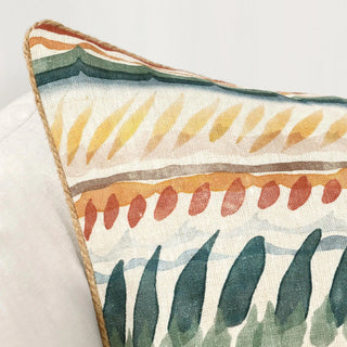 Cetara 22" x 22"   Blue Multi Pillow
