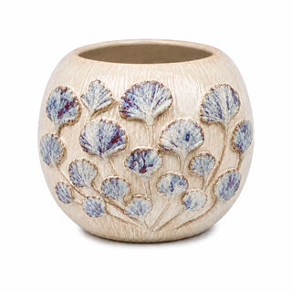 Handmade Thai Botanical Ceramic Vase
