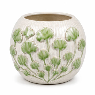 Handmade Thai Botanical Ceramic Vase
