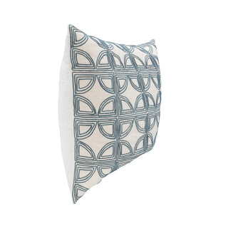 Elea Ivory/Blush 22" x 22" Pillow
