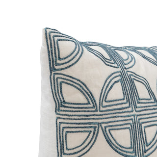 Elea Ivory/Blush 22" x 22" Pillow
