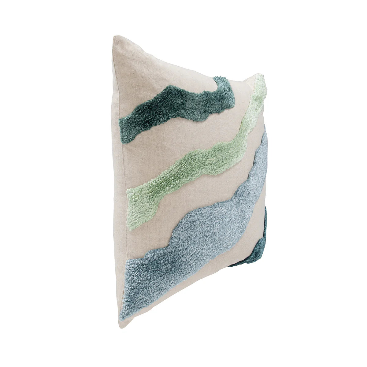Inertia 22" x 22" - Blue Multi Pillow