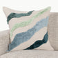 Inertia 22" x 22" - Blue Multi Pillow
