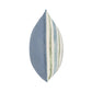 Harbor - Blue/Green Stripe Pillow