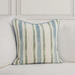 Harbor - Blue/Green Stripe Pillow