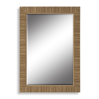 25" x 35"   Rattan Mirror
