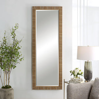 Rattan MIRROR 25x70
