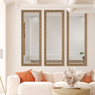 Rattan MIRROR 25x70
