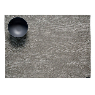 Set of 4   Woodgrain Placemats
