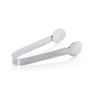 Spiga Textured Ice Tong   Nickel
