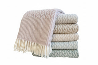 Classic Cable with Border Pattern Throw
