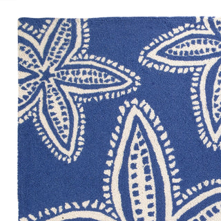Starfish Navy Hook Rug   Kate Nelligan

