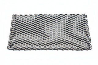 Sand Pearl Navy Doormat
