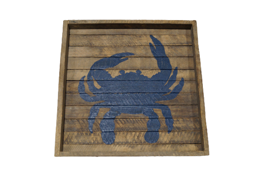 16x16 Tobacco Tray Square Crab IS