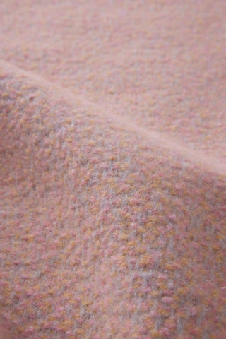 Tweed Weave Throw with Fringe
