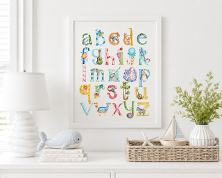 Watercolor Abcs

