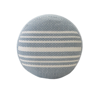 Simple Stripe Indoor Outdoor Pouf

