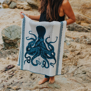 Coastal Octopus Throw
