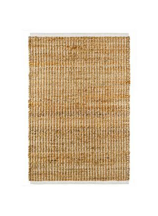 Gridwork Handwoven Jute Rug
