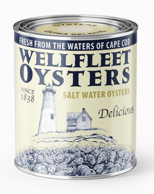 Vintage Wellfleet Oyster Style Candle