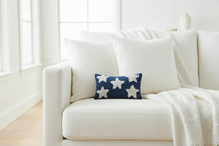 Patriotic Stars Hook Pillow
