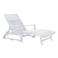 St Tropez Chaise Lounge with Hidden Wheels