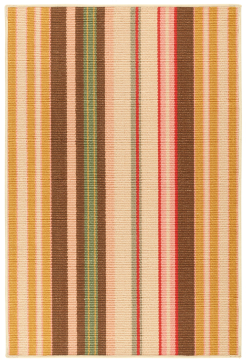 Sienna Stripe Multi Machine Washable Rug 2x3