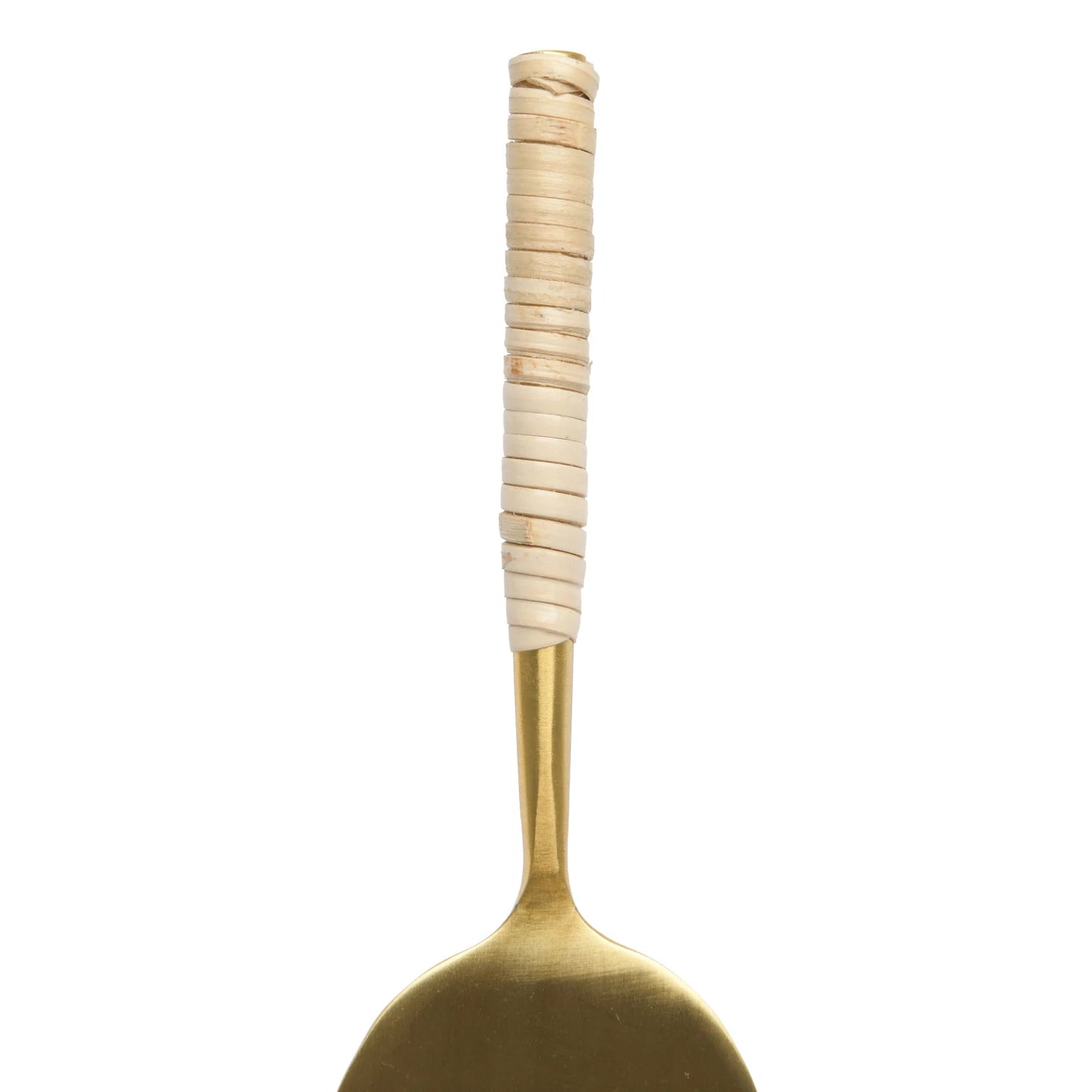 Cheese Servers with Rattan Handles, Set of 3