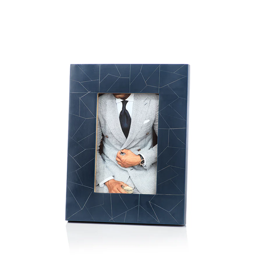 Abstract Inlay Photo Frame - 4x6