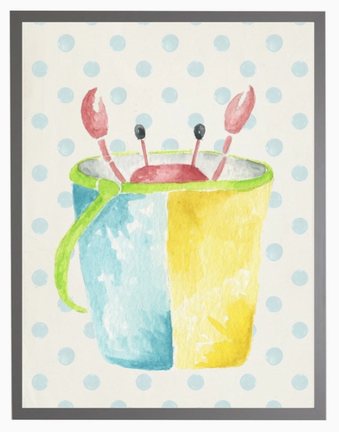 Watercolor Crab - Online Only