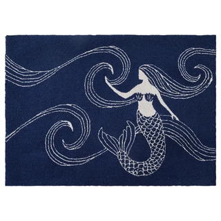 Mermaid Hook Rug   Kate Nelligan
