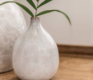 Teardrop Vase   Crystalline
