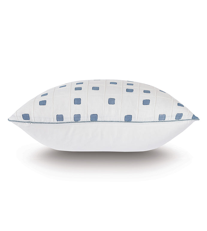 Persea Pintuck Decorative Pillow 24x24