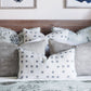 Persea Pintuck Decorative Pillow 24x24