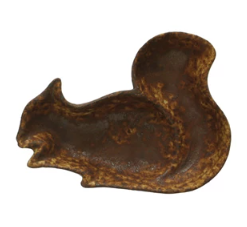 Stoneware Squirrel/Acorn/Pumpkin Shaped Dish - Squirrel