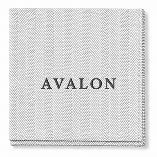 *CUSTOM* Edgartown Throw   Pewter   Dark Grey Thread
